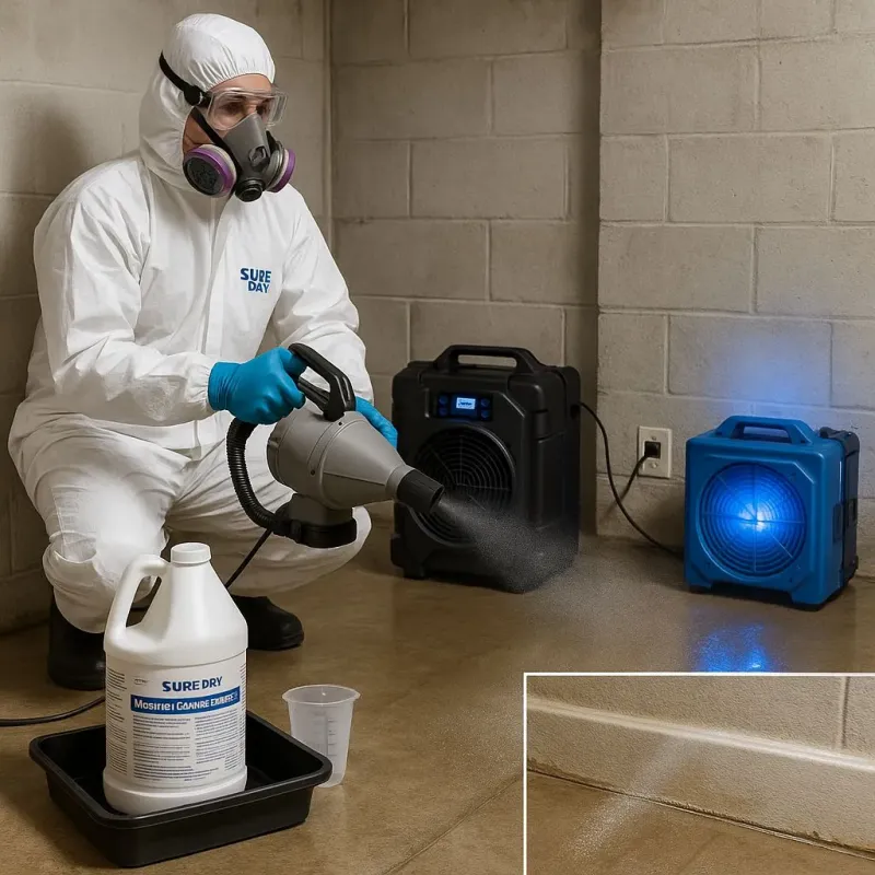 Sanitization and Odor Removal process in Warm Beach, WA